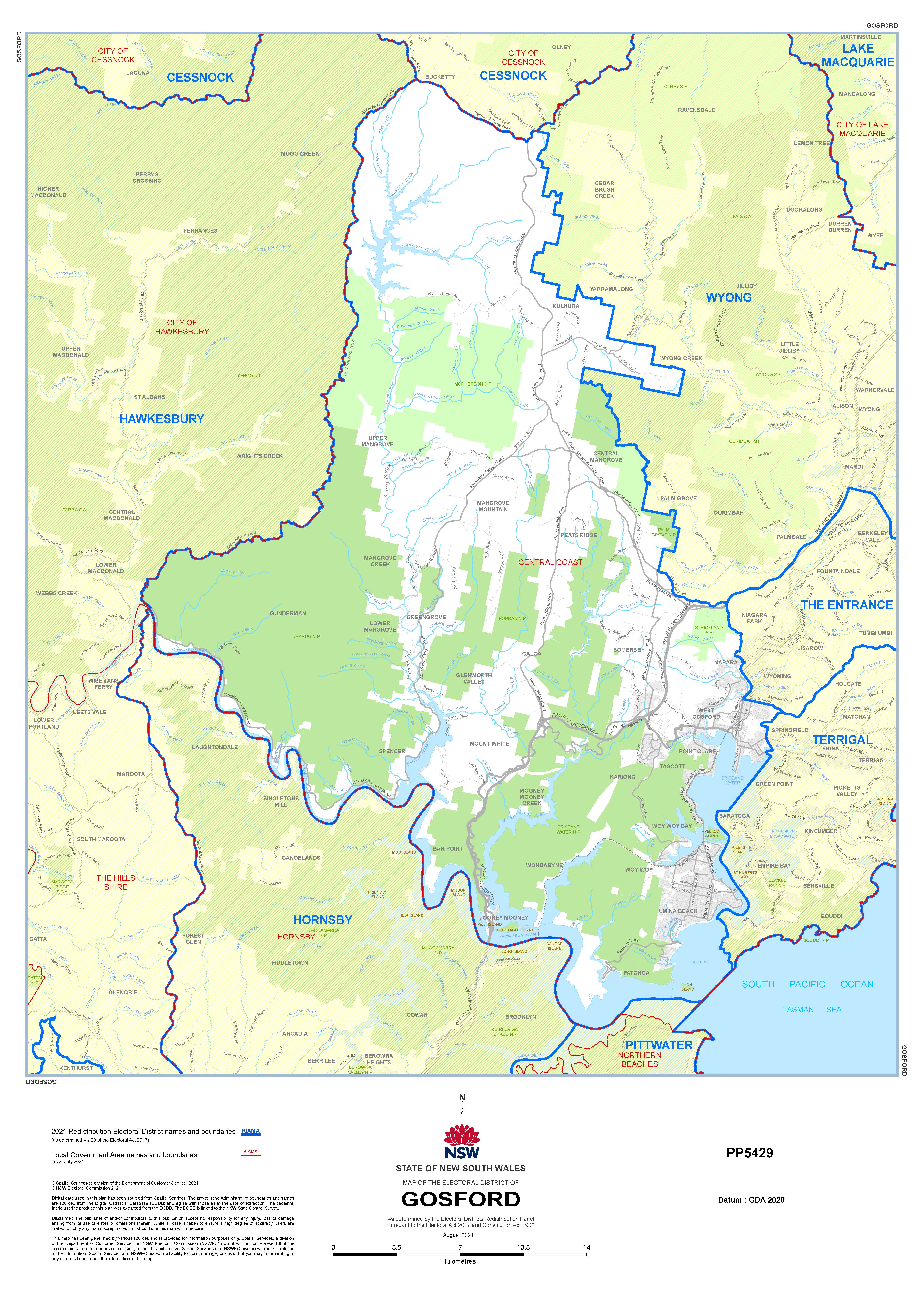 Gosford Electorate